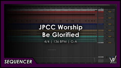 JPCC Worship Be Glorified Sequencer YouTube