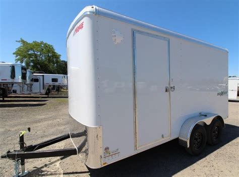 2023 Mirage XCel 7x14 Enclosed Cargo Side By Side Trailer Washington