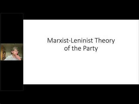 Marxist-Leninist Theory of the Party : r/InformedTankie