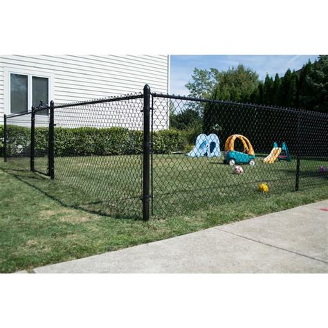 Everbilt 2 38 Galvanized Steel Chain Link Fence Black 57 Off