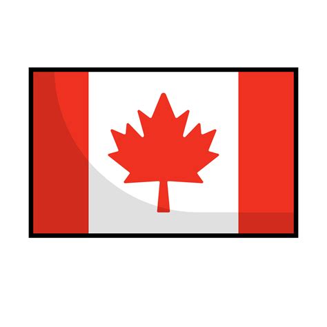 Modern Canadian flag icon. Maple Leaf flag icon. Vector. 26734888 ...