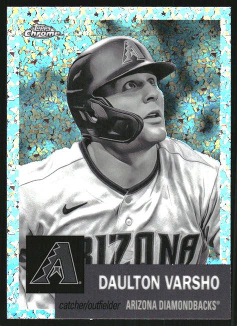 2022 Topps Chrome Platinum Anniversary Black And White Mini Diamond