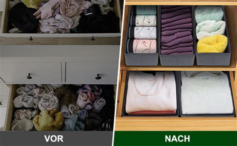 Dijia Er Schubladen Organizer Verdickt Kleiderschrank Organizer