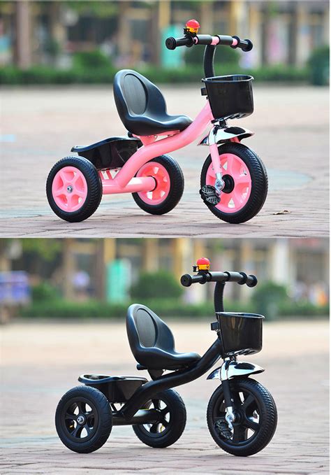 Small Toy China Factory Wholesale Double Seat Kids Tricycle Two Seats