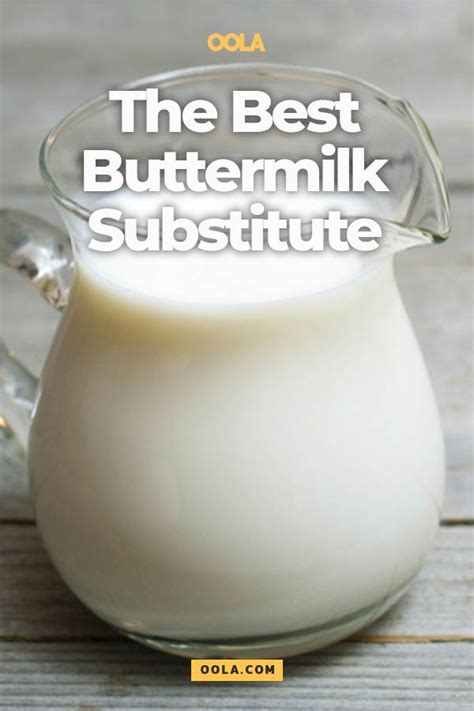 The Best Buttermilk Substitutes With Images Buttermilk Substitute