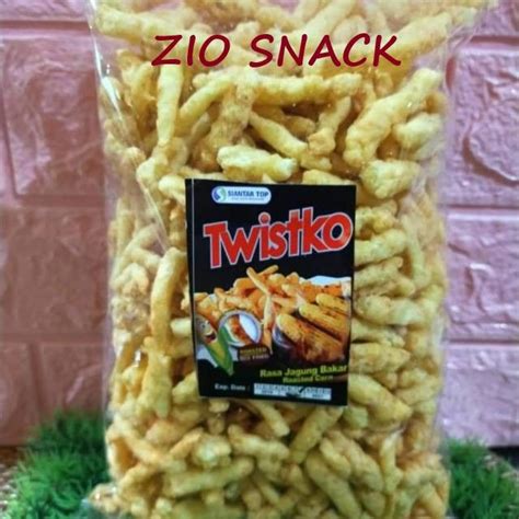 Snack Twistko Jagung Bakar 250 Gram Gurih Renyah Lazada Indonesia