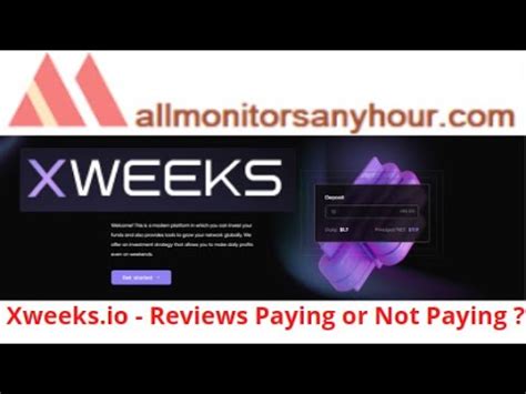 Xweeks Io Reviews Paying Or Not Paying All Hyip Hyip Daily