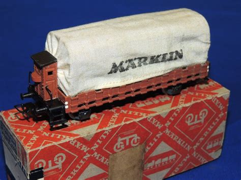 M Rklin H Wagon De Marchandises Pour Trains Miniatures