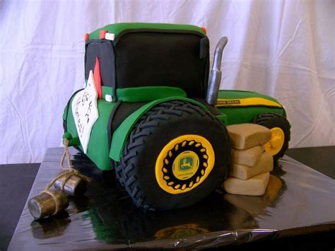 Tractor Cake Tractor Cakes Boy Birthday Birthday Cake John Deere