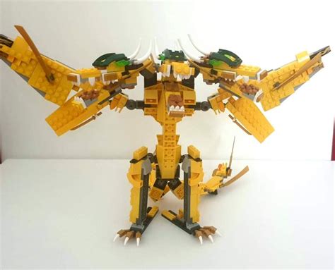 Lego Godzilla Vs King Ghidorah