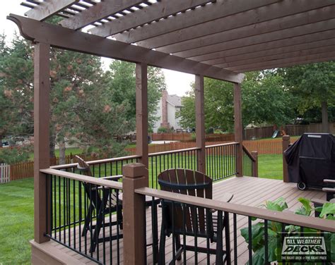 Composite Decks Kansas City Evergrain Klassisch Terrasse Kansas