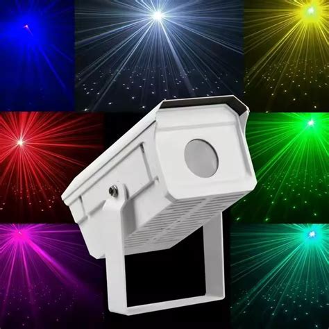 Уличный лазерный проектор звёздного неба GLR06RGB белый, для ...