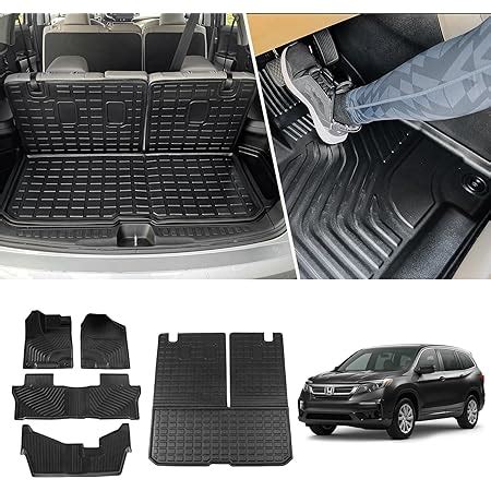 Amazon Kingna Floor Mats Compatible With Honda Pilot