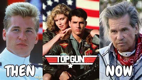 Top Gun 1986 Vs 2023 Cast Then And Now 37 Years After YouTube