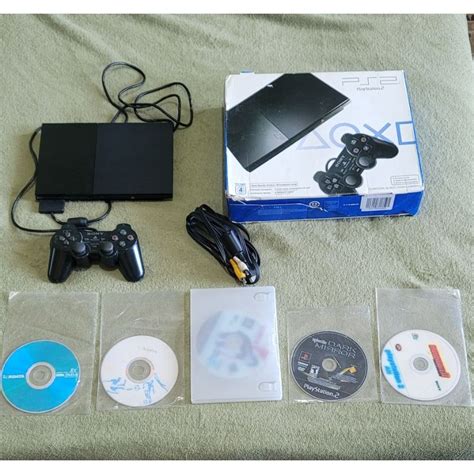 Playstation 2 Slim Modelo Scph 90010 Completo Shopee Brasil