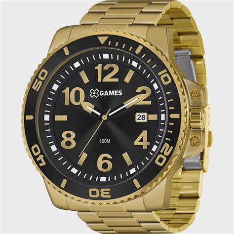 Rel Gio X Games Xteel Dourado Xmgs P Kx Masculino Submarino