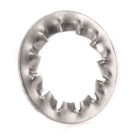 Electroplated Stainless Steel Internal Tooth Serrated Lock Washer