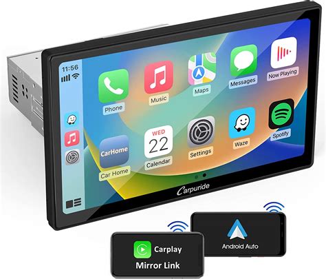 Amazon Carpuride 2024 Newest Single Din Car Stereo Wireless