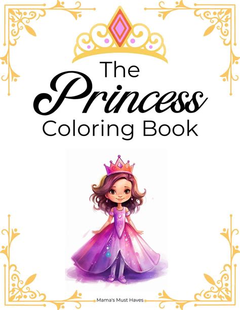 Princess Coloring Book - Mama's Must-Haves