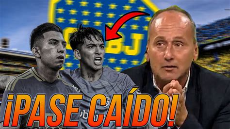 SE CAE el PASE de Alan VELASCO a BOCA GALARZA NO JUGARÁ EN BOCA