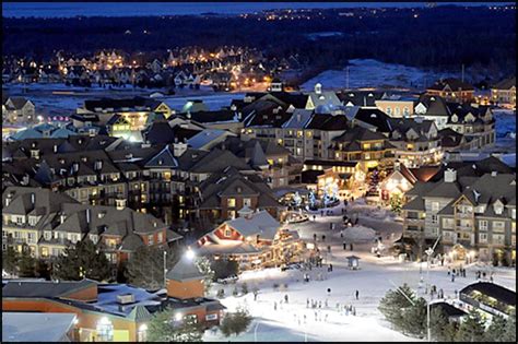 √ Blue Mountain Ski Resort In Ontario Canada - Alumn Photograph