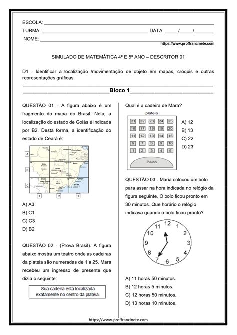 Atividades Por Descritor Da Prova Brasil Atividades De Geografia Hot