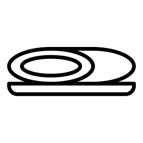 Baked dish icon outline vector. Brazilian food 14932780 Vector Art at Vecteezy