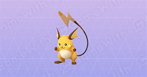 Pokemon Go Raichu Best Moveset