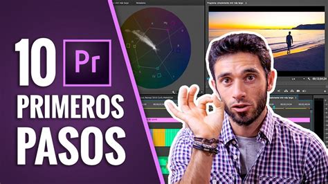 10 PRIMEROS PASOS Para EDITAR Con ADOBE PREMIERE CC Edicion De Video