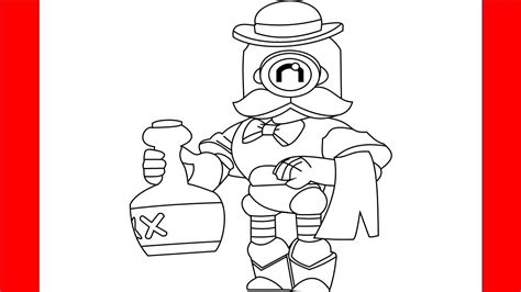 Barley Brawl Stars Coloring Pages