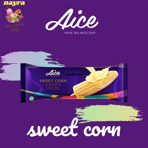 Aice Ice Cream Sweet Corn Isi 20 Pcs Lazada Indonesia