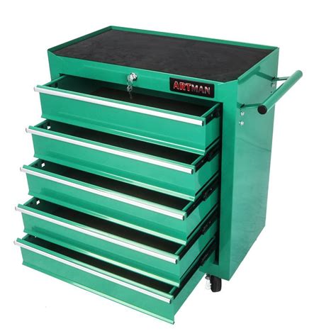 Rolling Tool Chest 5 Drawer Tool Box W Wheels Multifunctional Garage