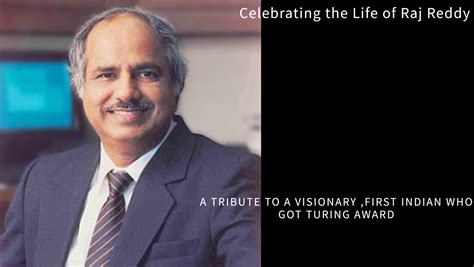 Dabbala Rajagopal "Raj" Reddy: Pioneering AI Visionary and Turing Award ...