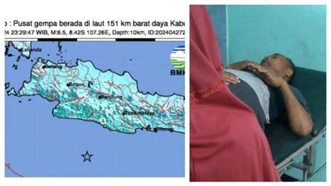 Dua Warga Garut Terluka Saat Selamatkan Diri Dari Gempa Ada Yang