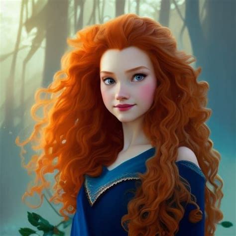 Ai Disney Merida 3 By Raeseddon2 On Deviantart