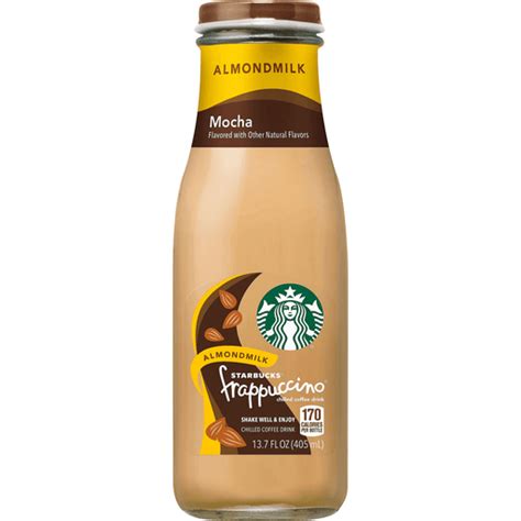 Starbucks Frappuccino Chilled Coffee Drink Almondmilk Mocha Flavored 13