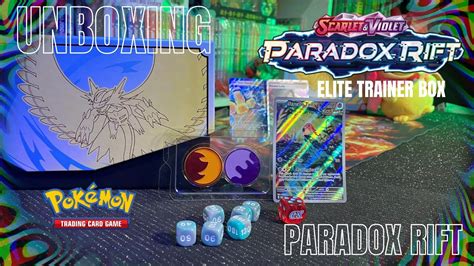 UNBOXING ELITE TRAINER BOX ROARING MOON PARADOX RIFT YouTube