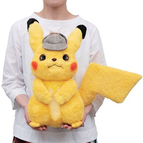 Life-Sized ‘Detective Pikachu’ Plushie is Now Here for $200