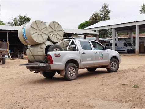 Contin An Los Trabajos De Reparto De Agua Municipalidad De Aguaray