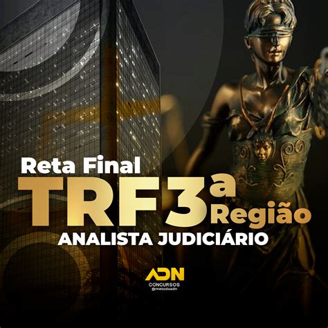 Reta Final TRF 3ª Região Analista Judiciário