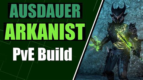 ESO Ausdauer Arkanist PvE DD Build DEUTSCH YouTube