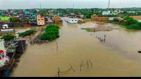 In Pics Flood Like Situation In Saurashtra South Gujarat As Heavy