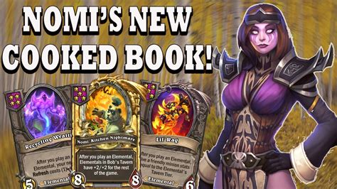 Nomi S New Cooked Book Jandice Barov Hearthstone Battlegrounds