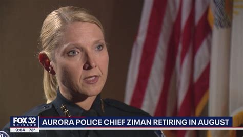 Aurora Police Chief Kristen Ziman Announces Her Retirement Fox 32 Chicago