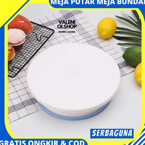 Jual Meja Putar Dekorasi Kue Tart Cake Turntable Meja Tempat Foto