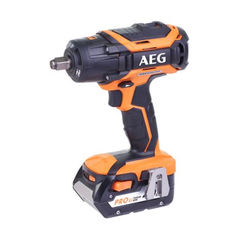 AEG Boulonneuse à chocs 1 2 Brushless 18 V Pro Lithium Ion 4 Ah 500