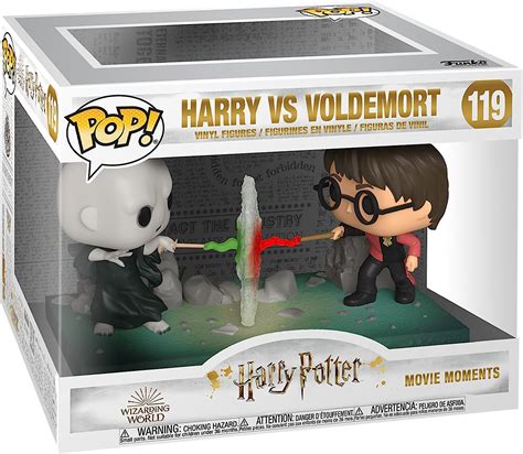 Amazon.com: Funko Pop! Moment: Harry Potter - Harry VS Voldemort ...