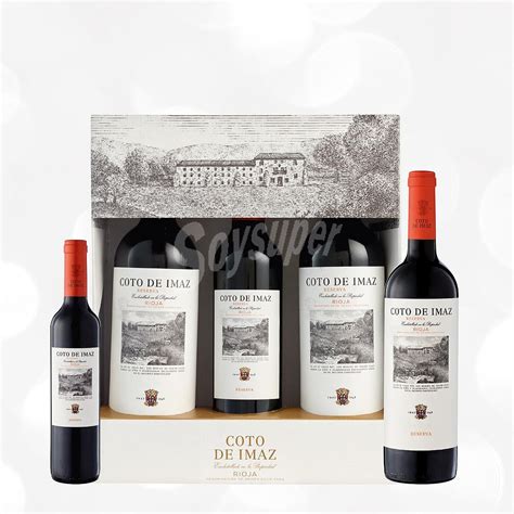 Coto De Imaz Estuche 2 50 Cl Coto De Imaz Tinto Reserva 2019