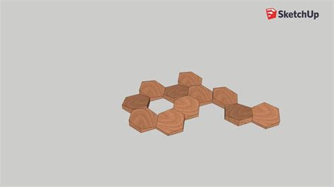 Hexagonal Wall Decor 3d Warehouse