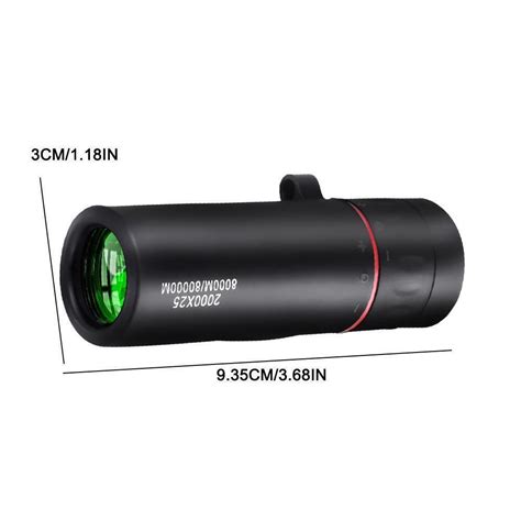 2000x25 Monocular Telescope Long Distance Telescope High Definition A6d3 Ebay